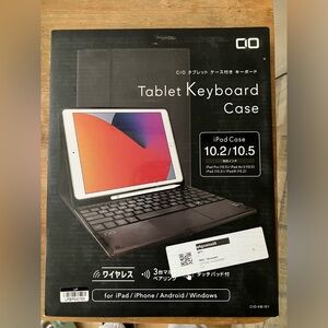 Tablet keyboard case for iPad iPhone android and windows